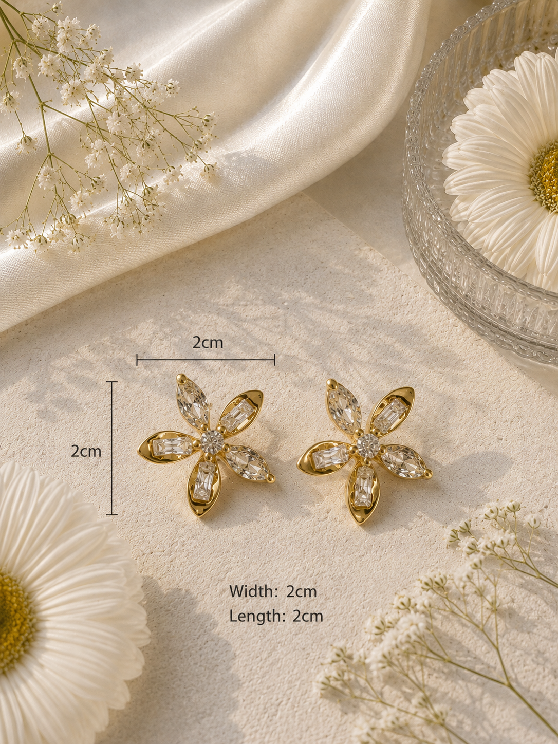 The 'Petal Hour' Studs