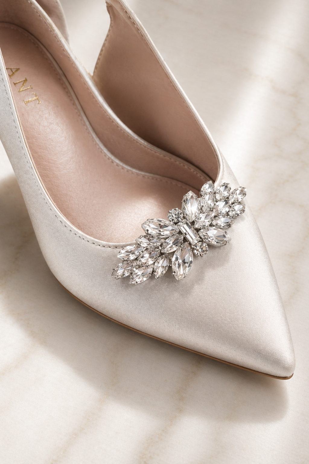 Tiffany Diamante Shoe Clips
