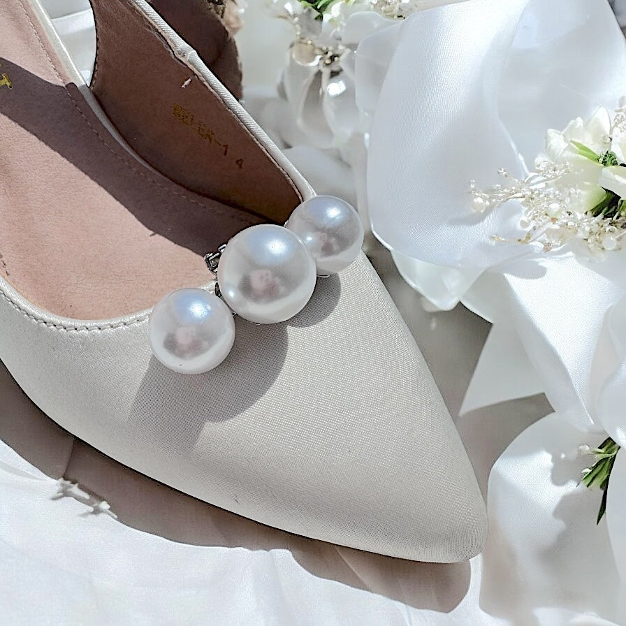 Zinnia Rectangle Diamante Shoe Clips