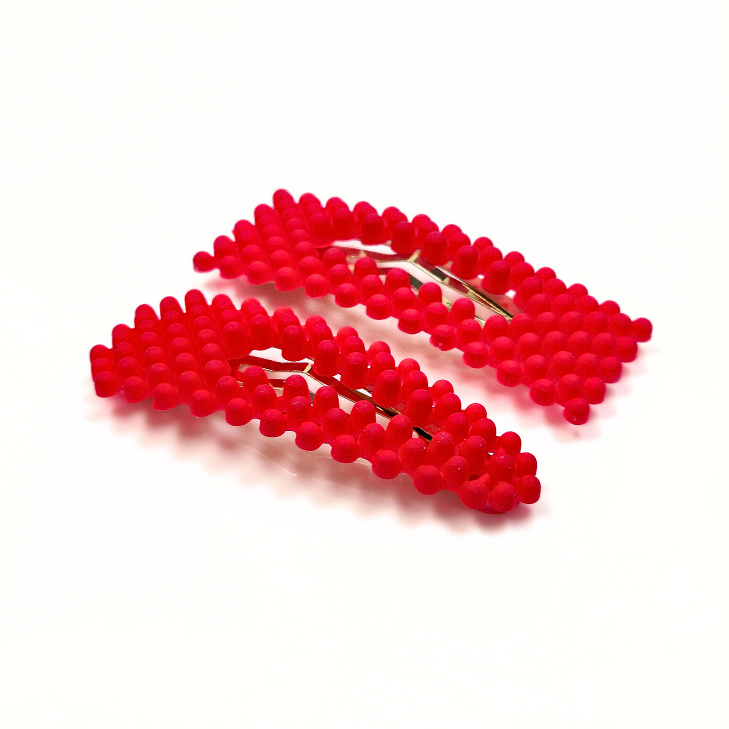 Ayva Snap Hair Clip in Fuchsia