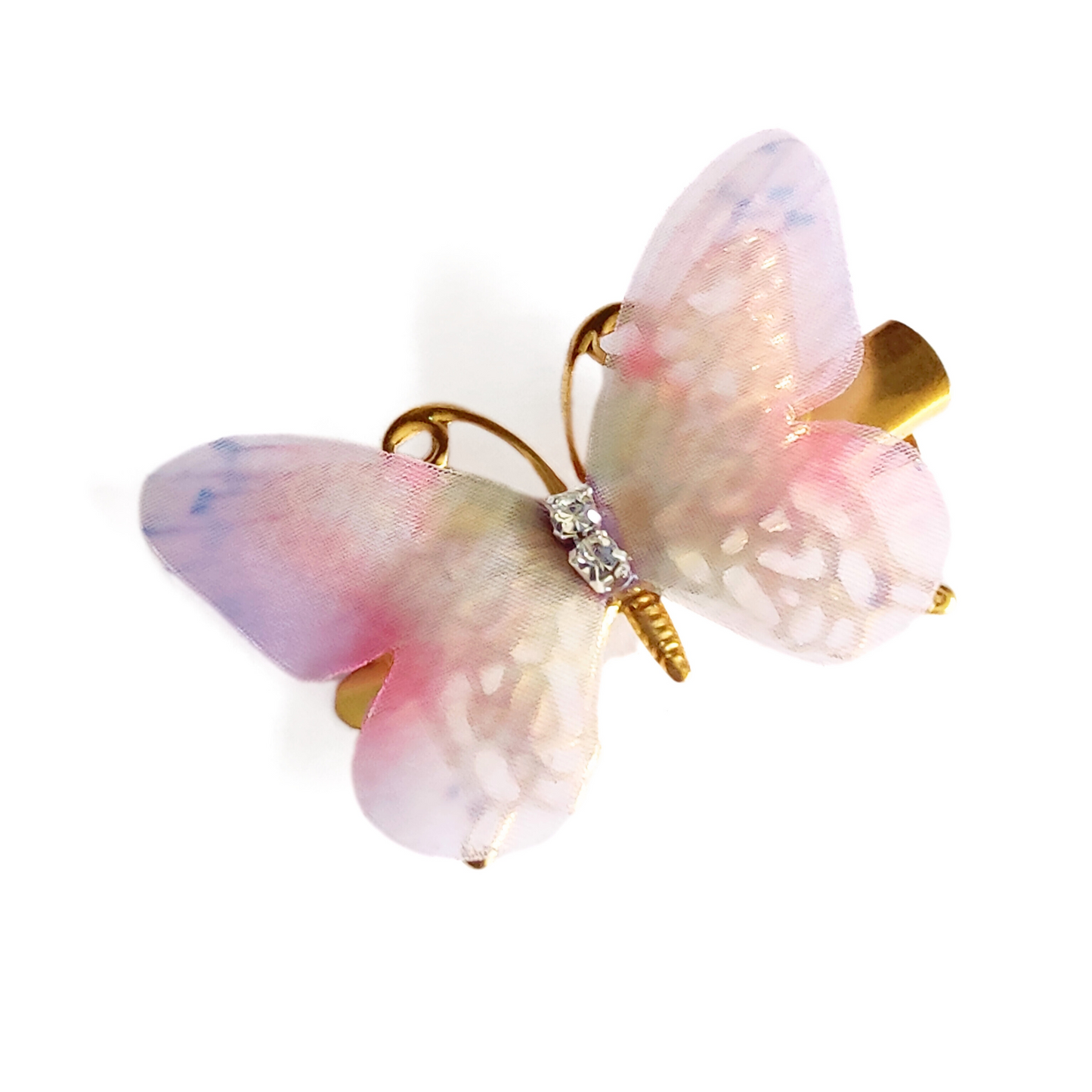 Butterfly Bliss Hairclips in Lilac