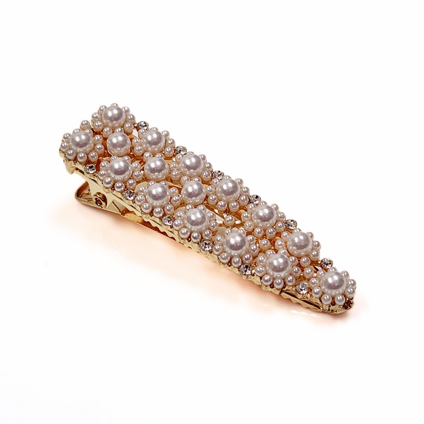 Piya Gold Pearl Hair Clip