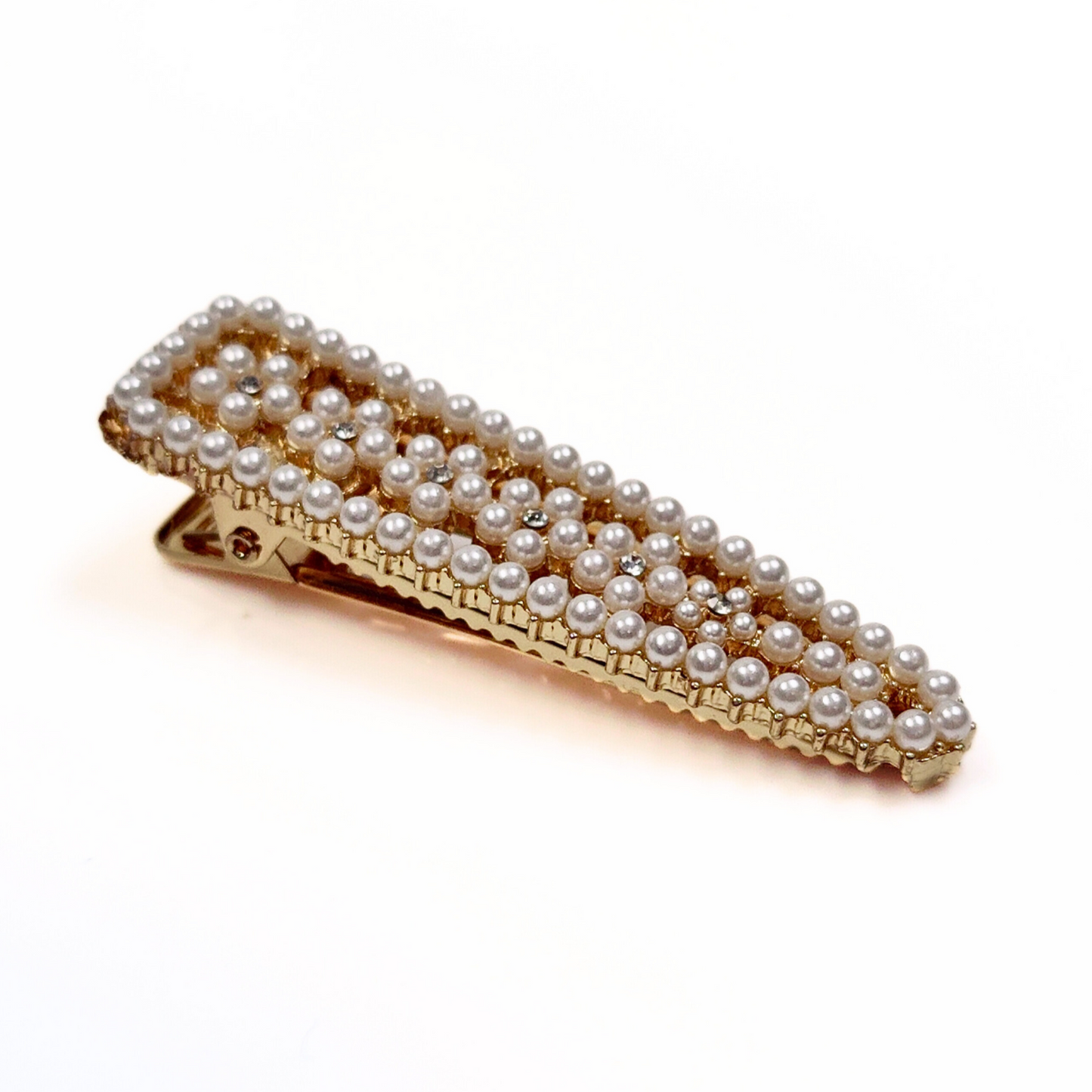 Iyla Gold Pearl Hair Clip