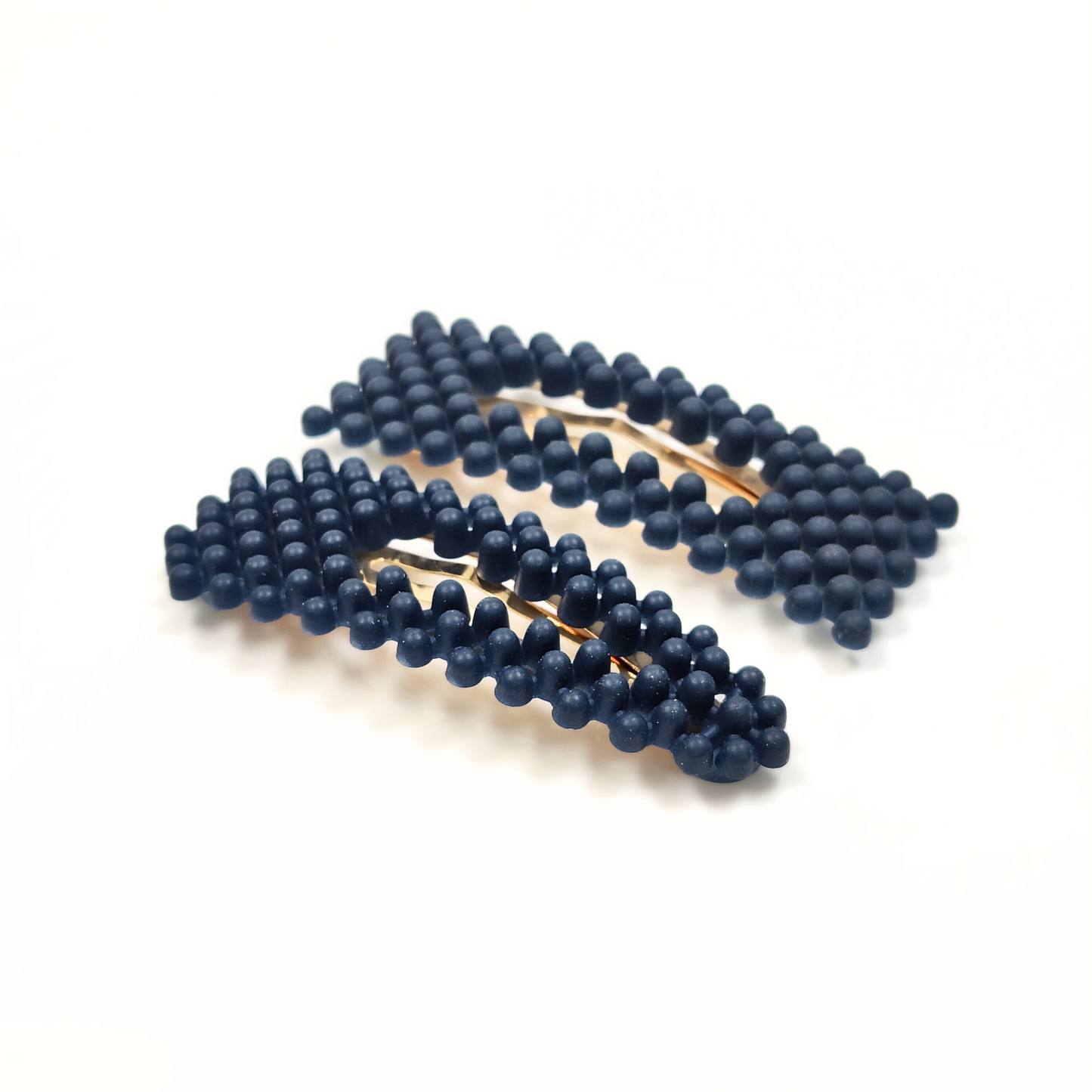 Ayva Snap Hair Clip in Navy