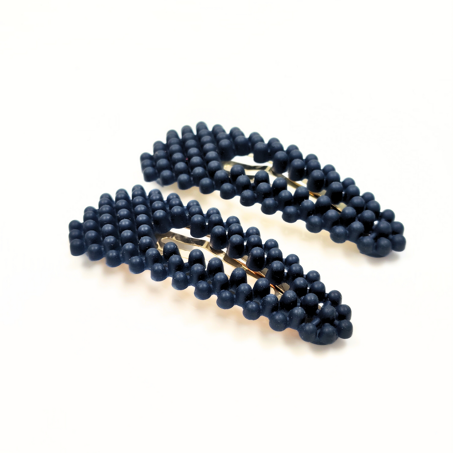 Ayva Snap Hair Clip in Navy