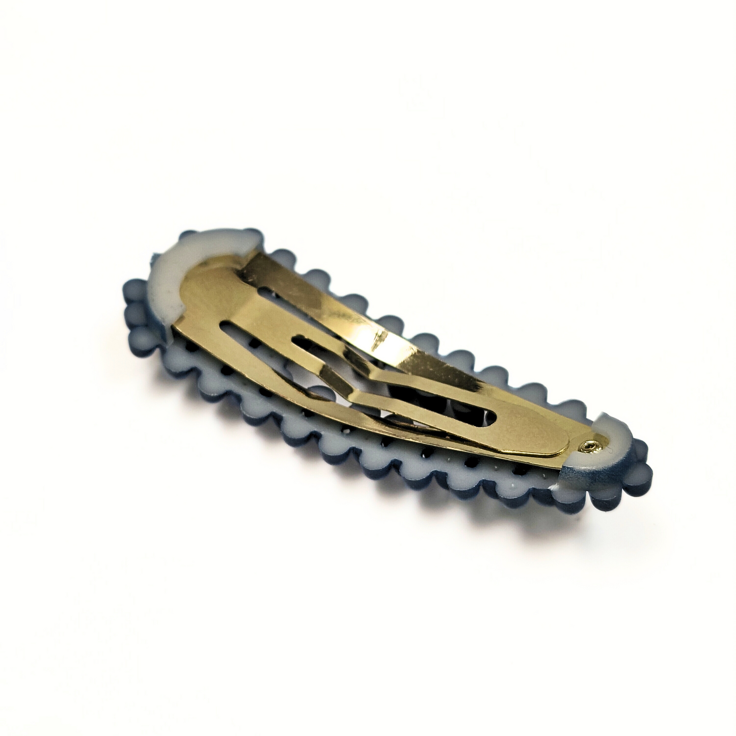 Ayva Snap Hair Clip in Khaki Green