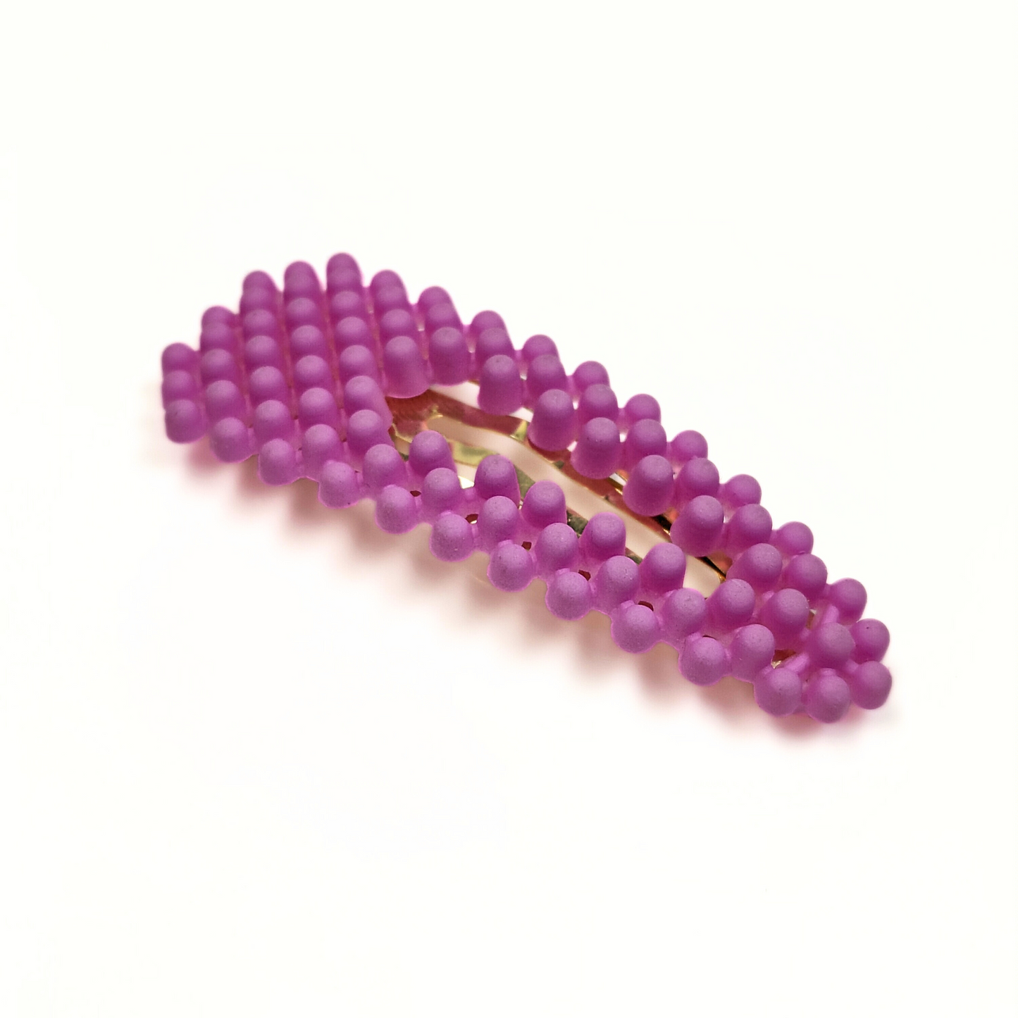 Ayva Snap Hair Clip in Fuchsia