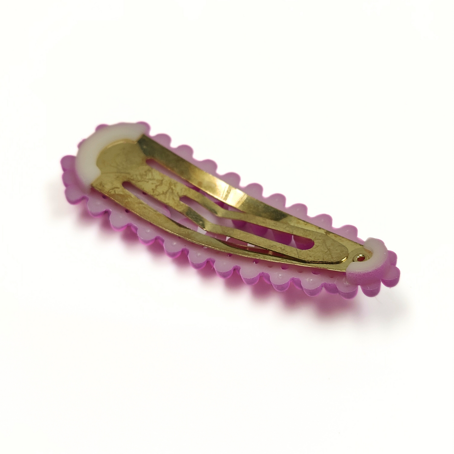 Ayva Snap Hair Clip in Fuchsia