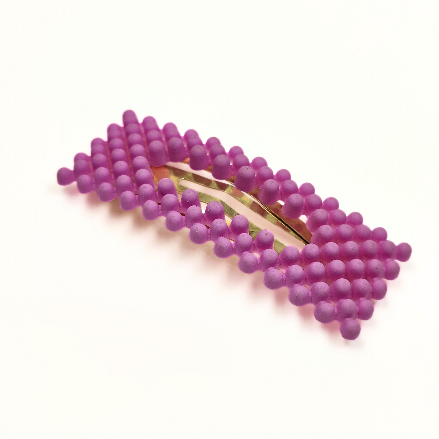 Ayva Snap Hair Clip in Fuchsia