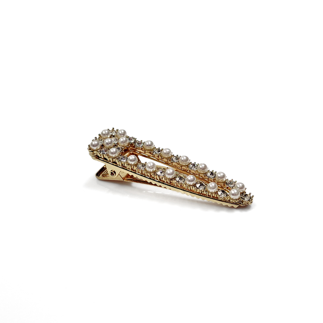 Naiya Gold Pearl Hair Clip