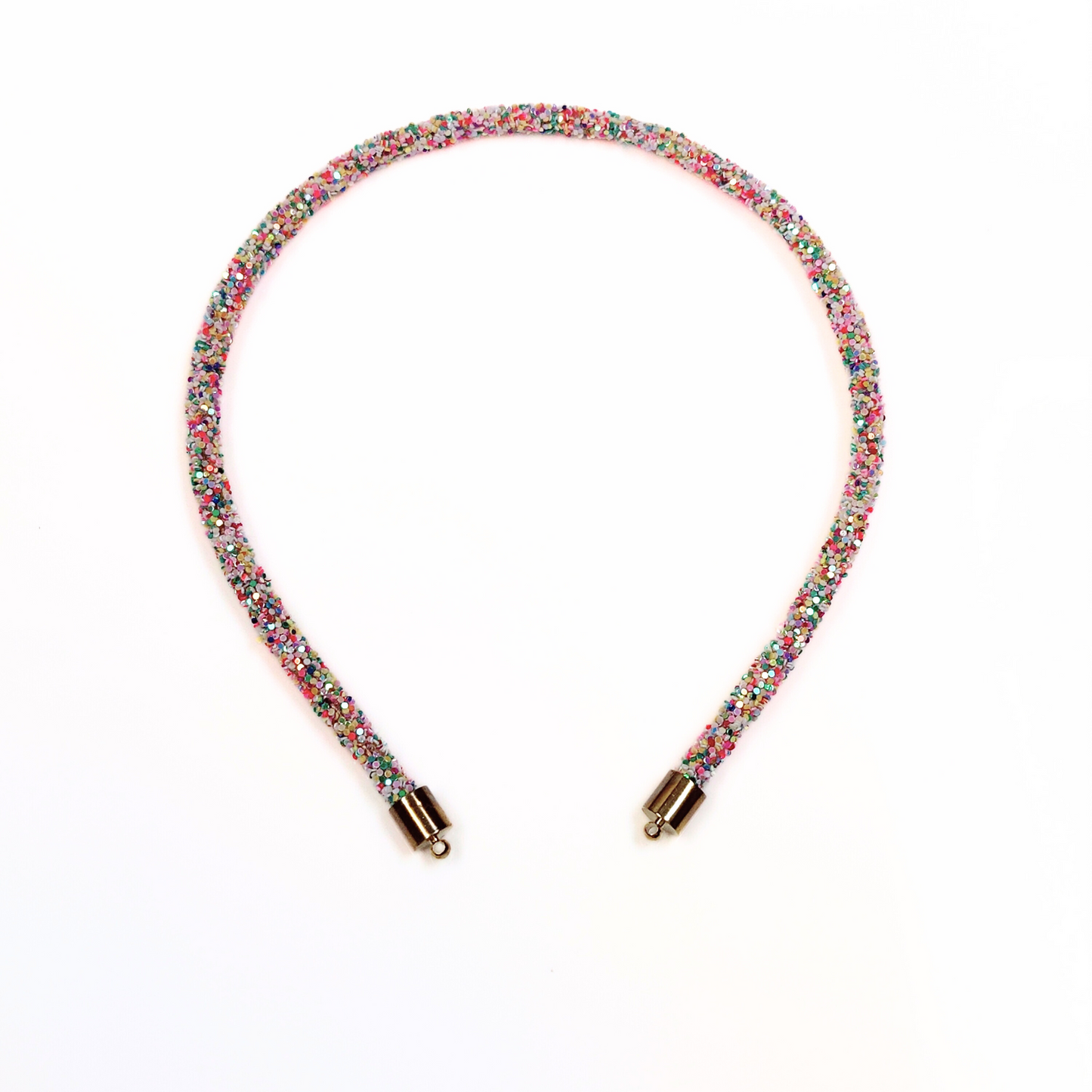 Rosa Crystal Embellished Hairband in Multi