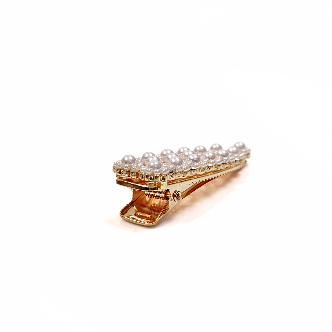 Piya Gold Pearl Hair Clip