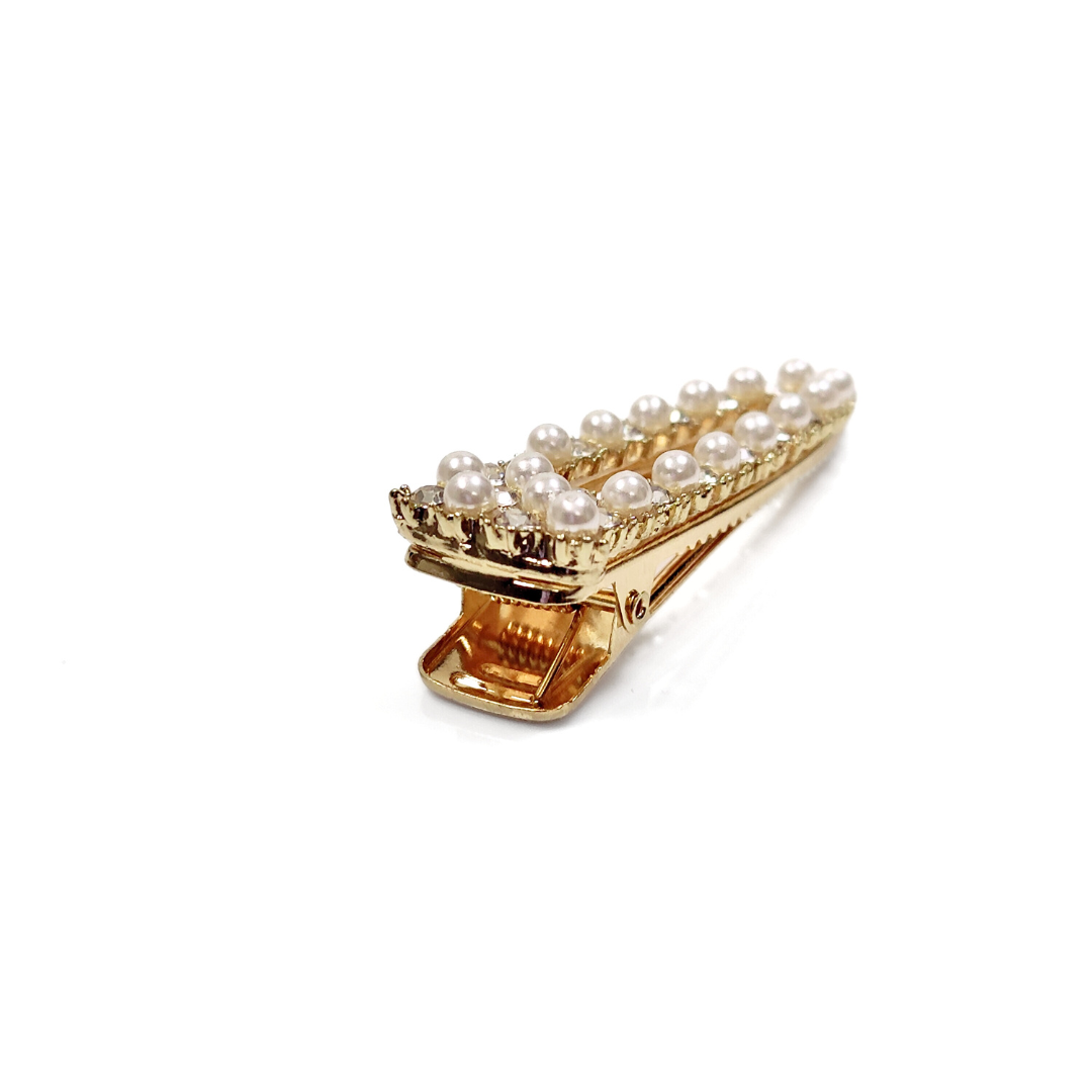 Naiya Gold Pearl Hair Clip