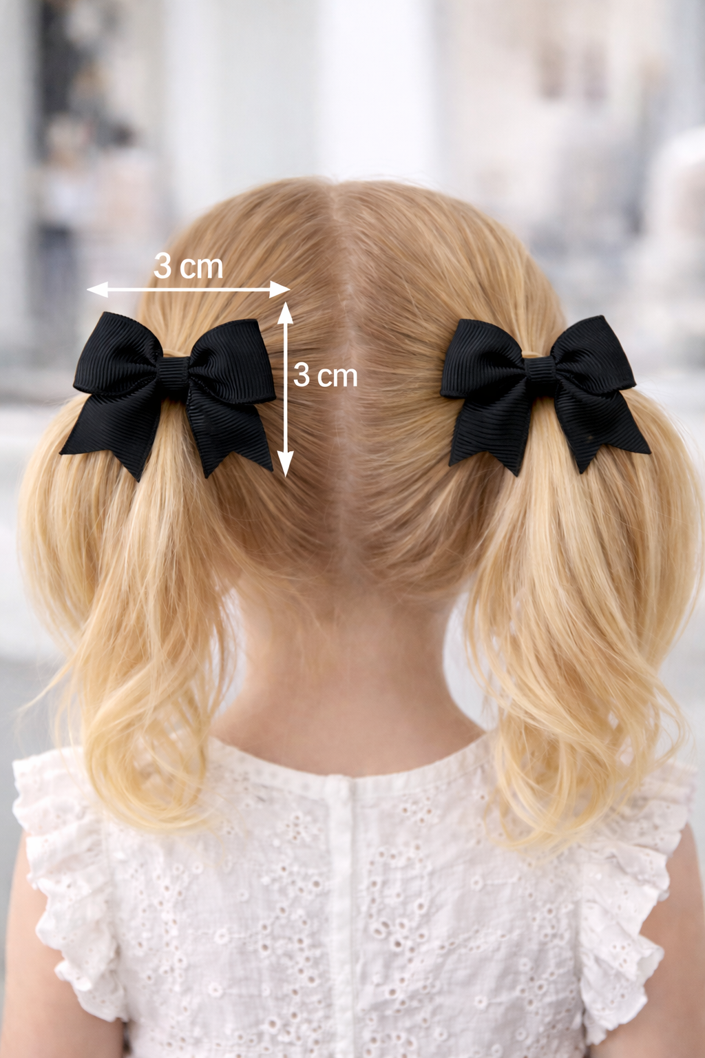 Twinkle Bows in Black
