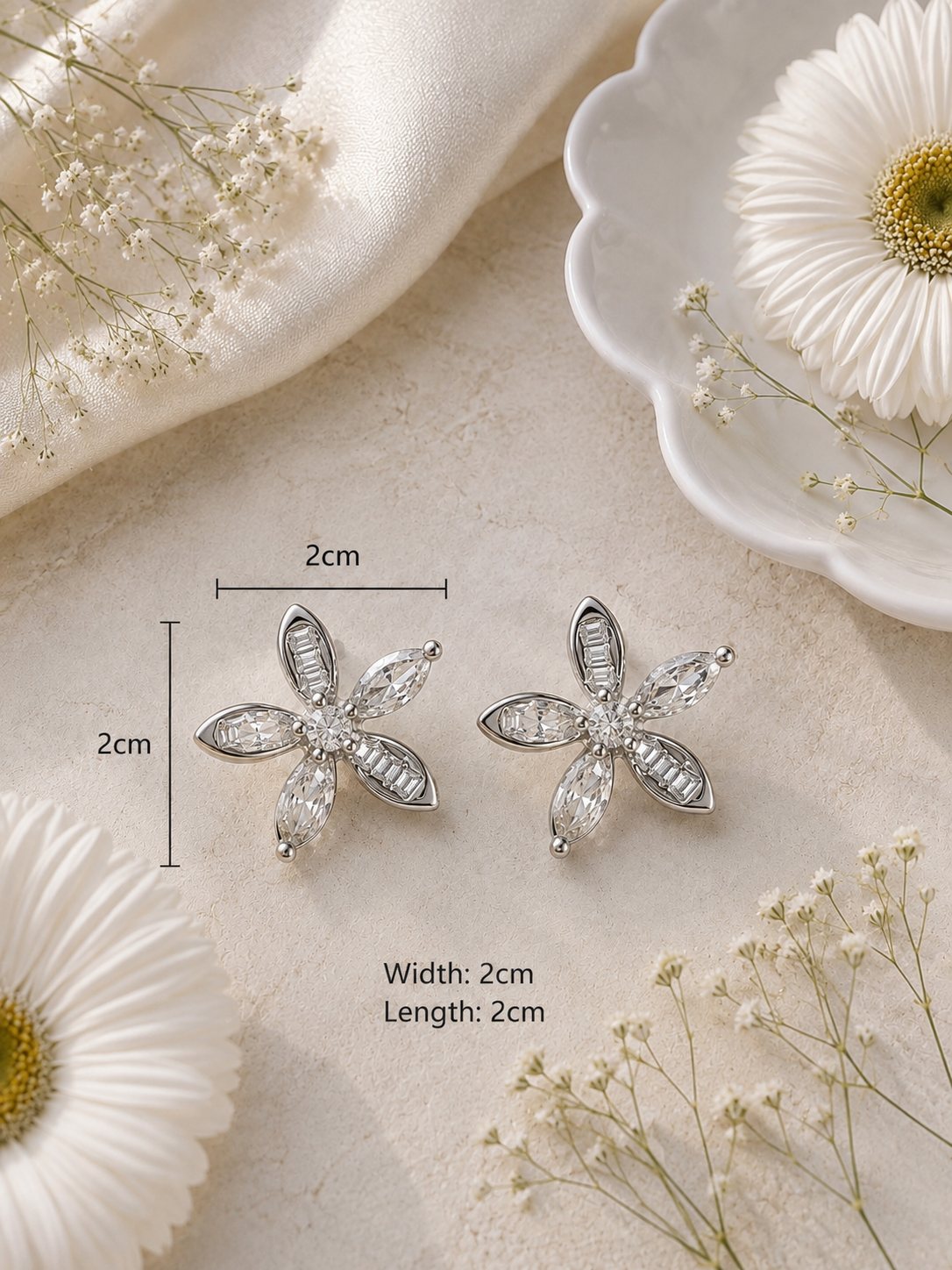 The 'Petal Hour' Studs
