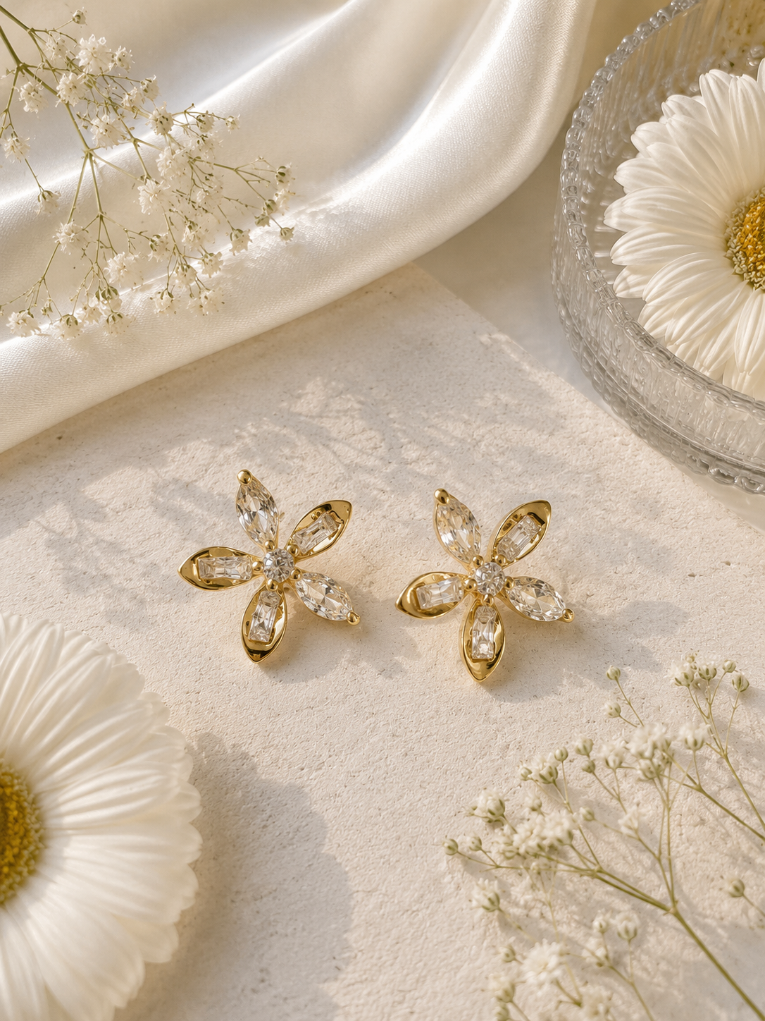 The 'Petal Hour' Studs