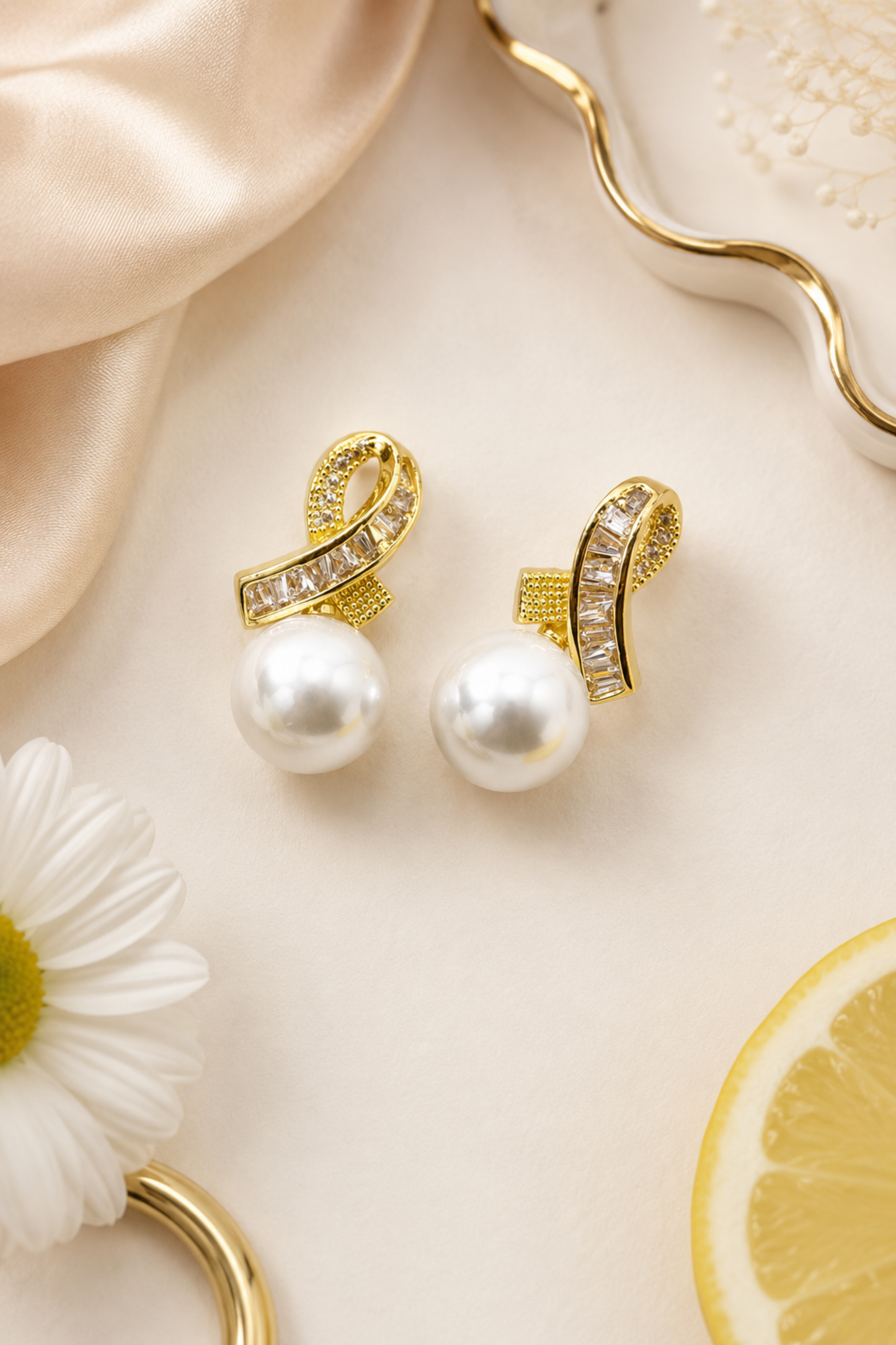 The 'Pearl Twist' Earrings