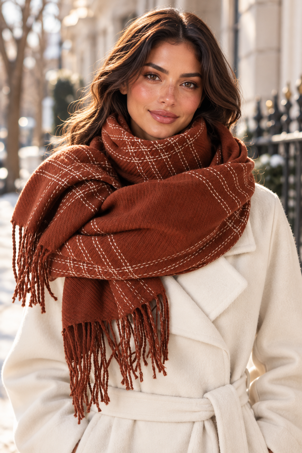 The 'Poppy' Scarf