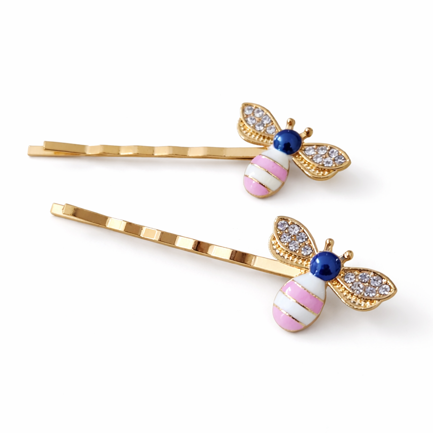 The 'Sweet Like Honey' Hair Slides in Sugar