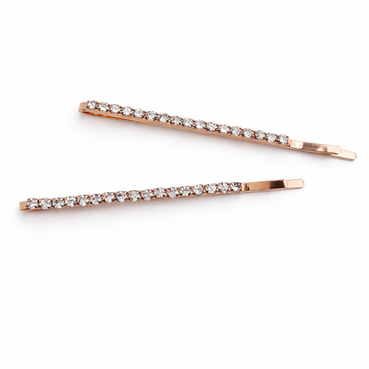 Khushi Hair Slides in Gold