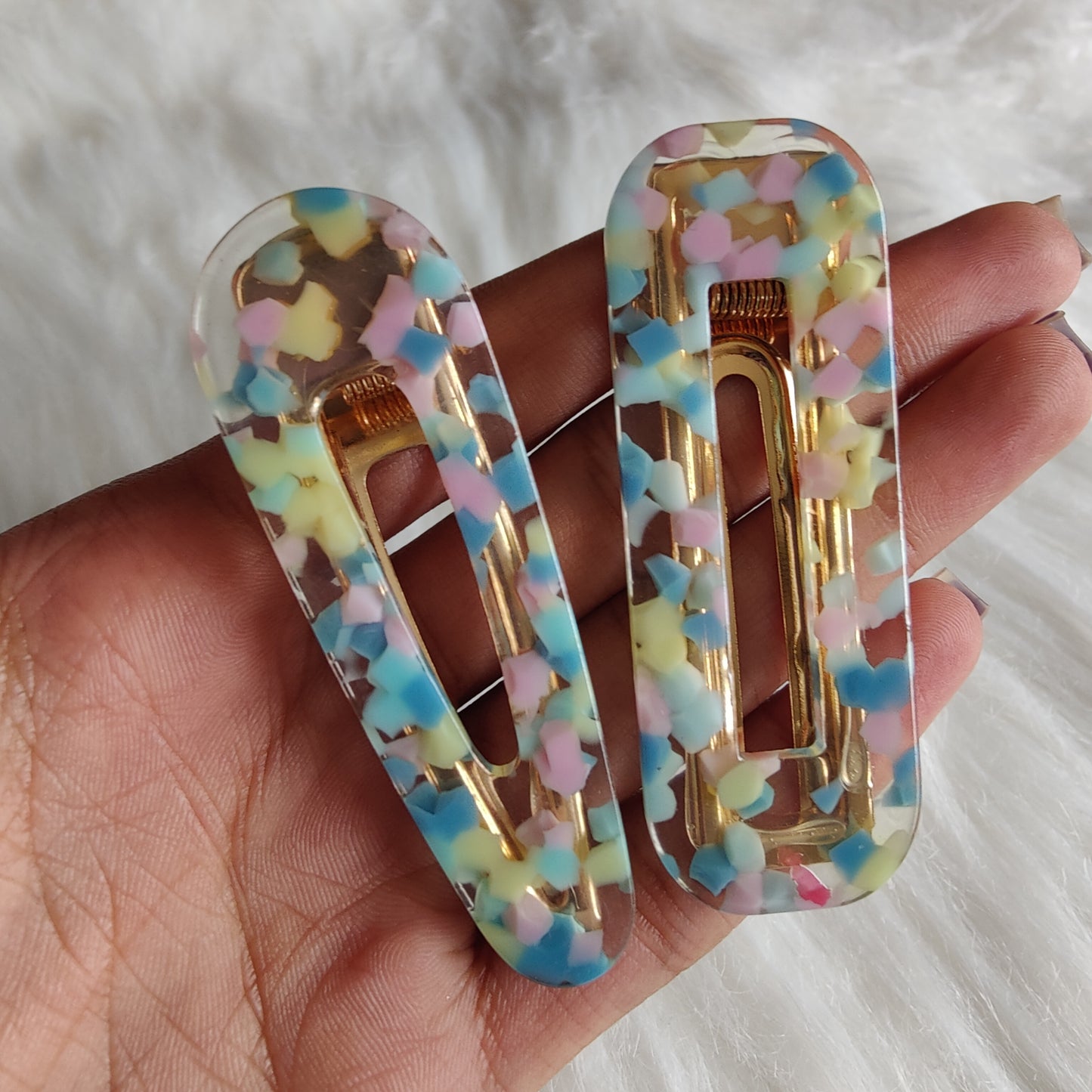 Bubblegum Hair Clips