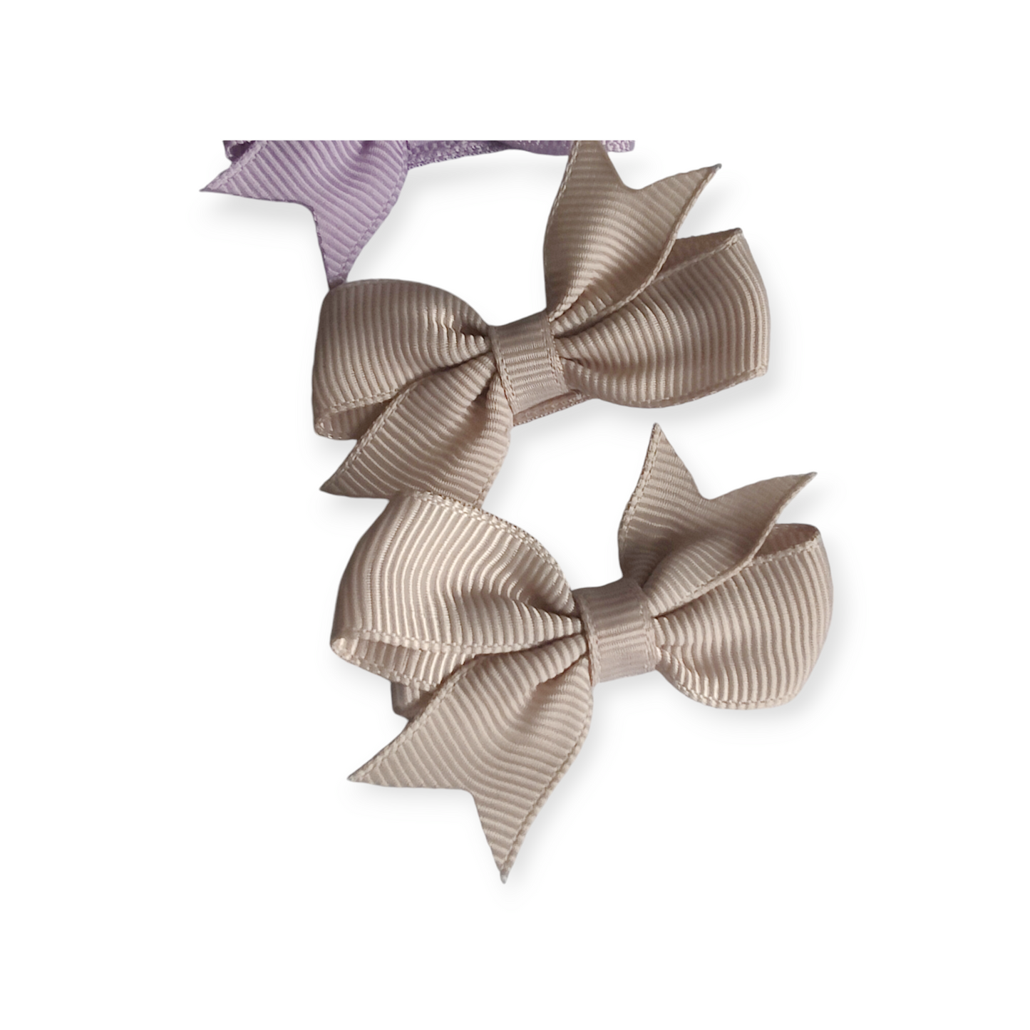 Set Of 4 Dinky Bows in Lavender Bliss