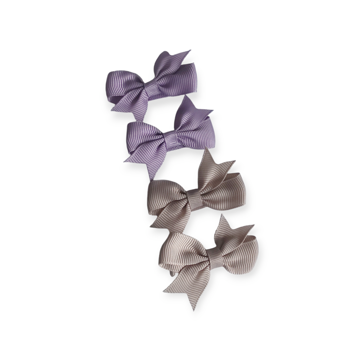 Set Of 4 Dinky Bows in Lavender Bliss