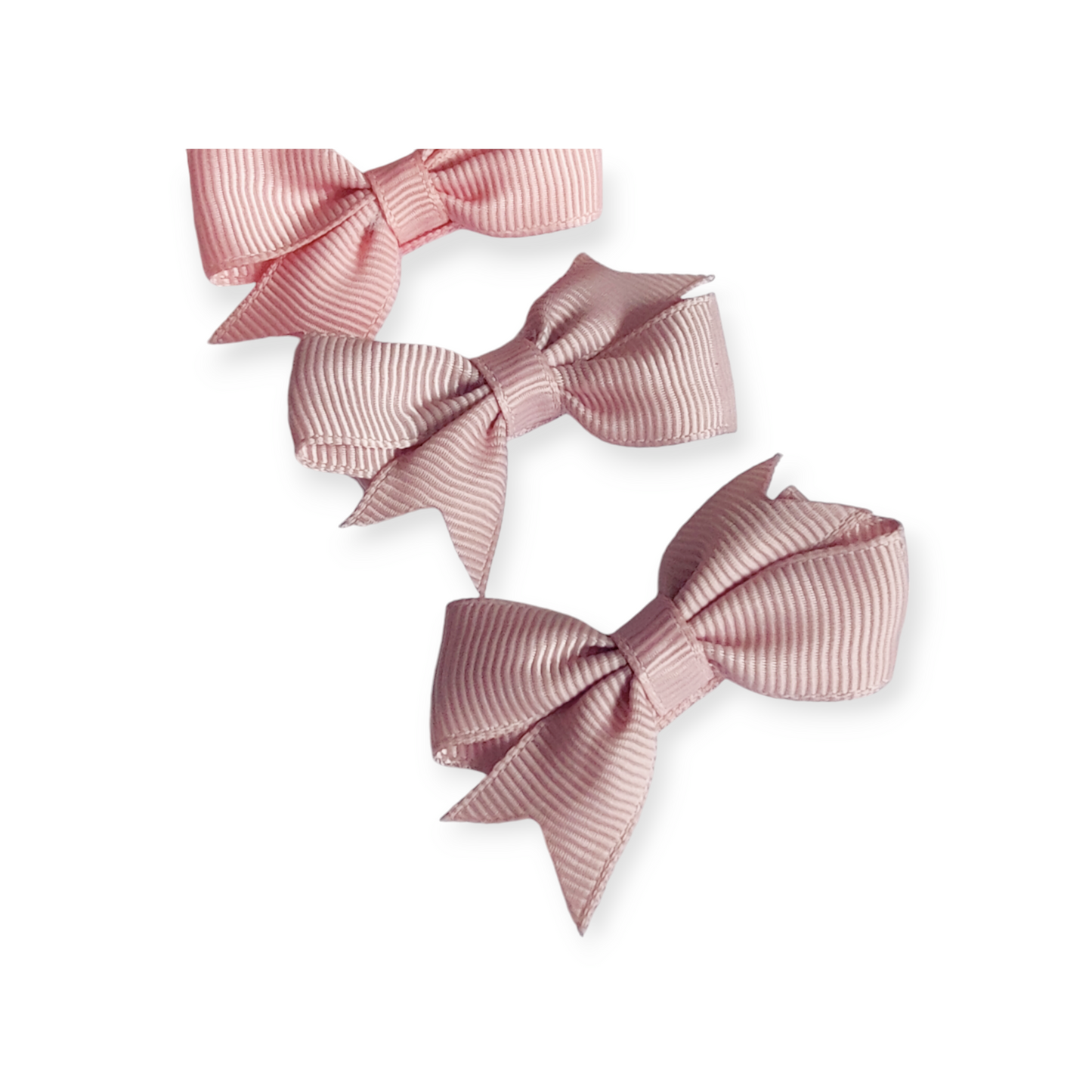 Set Of 4 Dinky Bows in Berry Blossom