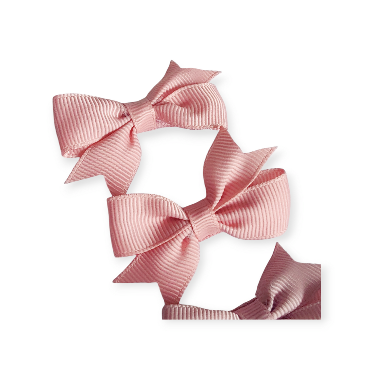 Set Of 4 Dinky Bows in Berry Blossom