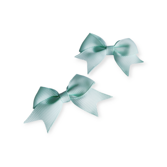 Twinkle Bows in Mint Green