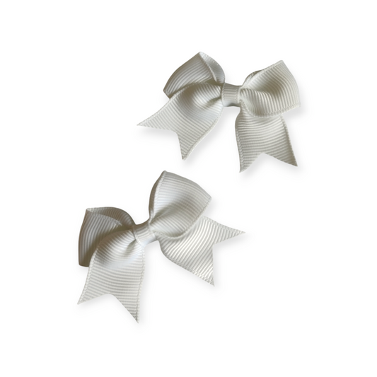 Twinkle Bows in White