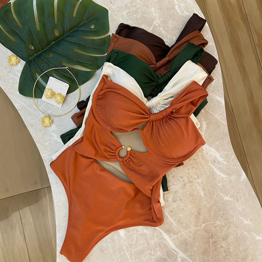 Nova Femme One Shoulder Swimsuit