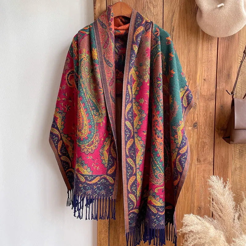 Mina Autumn Winter Scarf Shawl