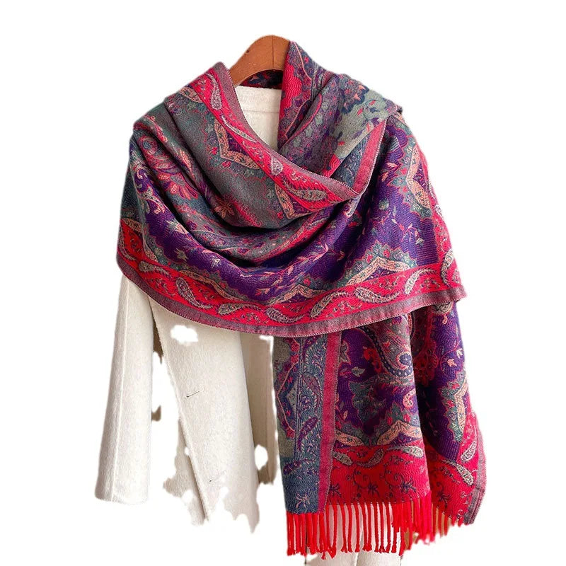 Mina Autumn Winter Scarf Shawl