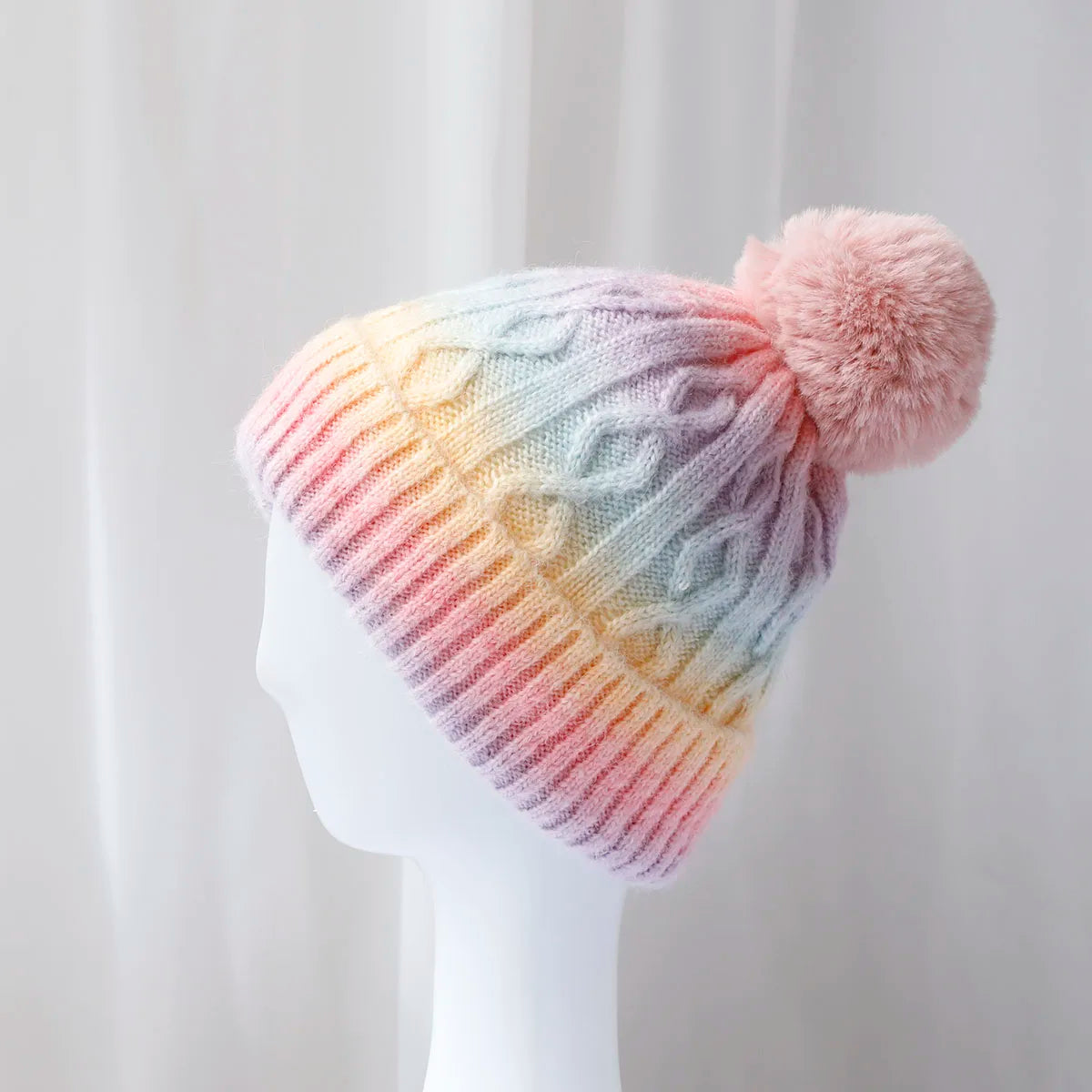 Arctic Luxe Pom Beanie