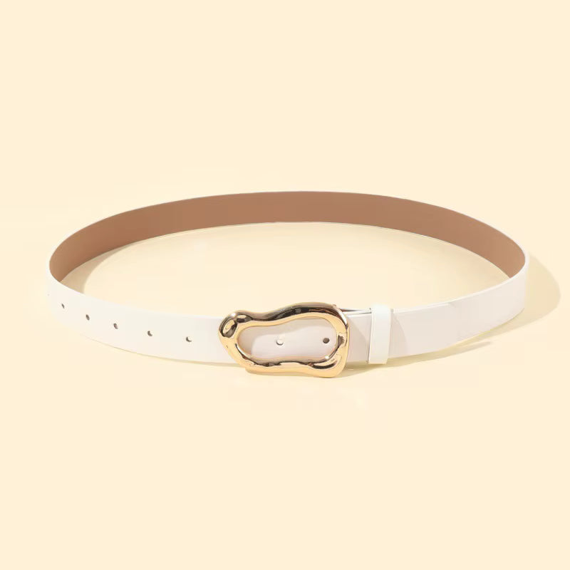 The 'Hallie' Belt in Midnight