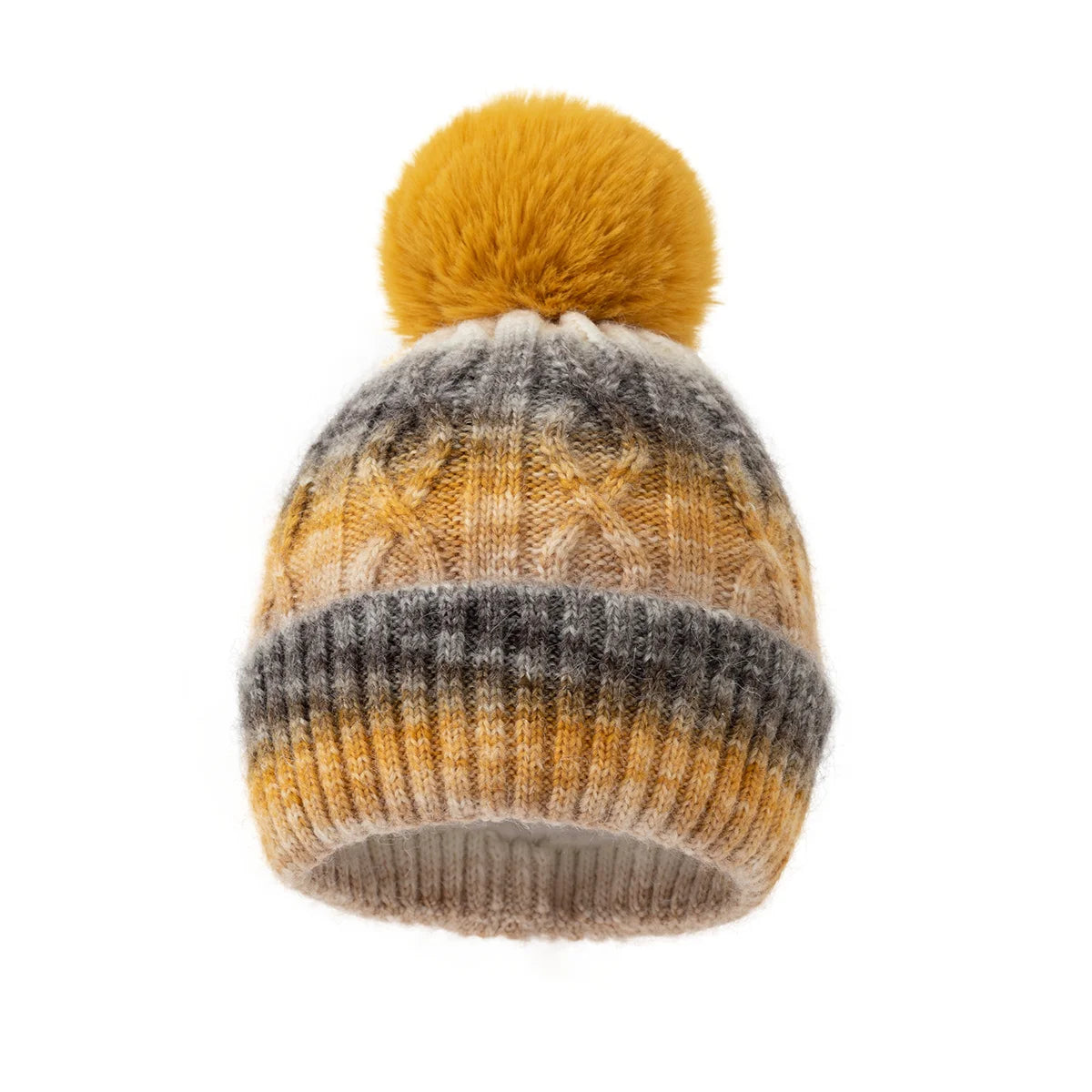 Arctic Luxe Pom Beanie