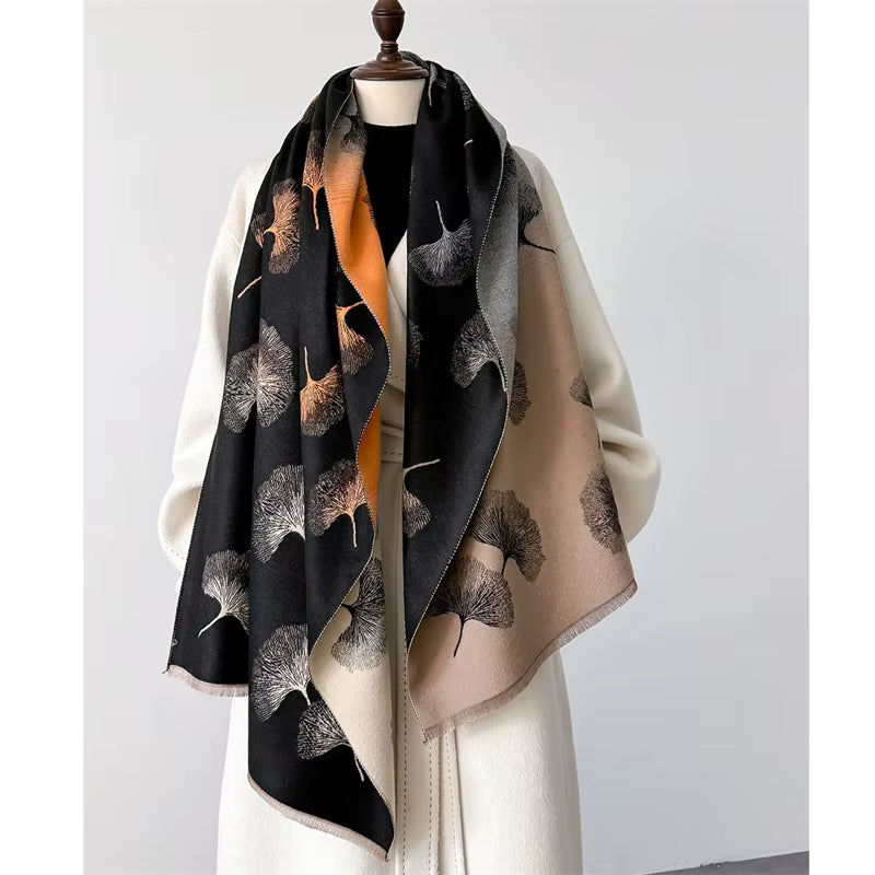 Kaeli Autumn Winter Scarf Shawl
