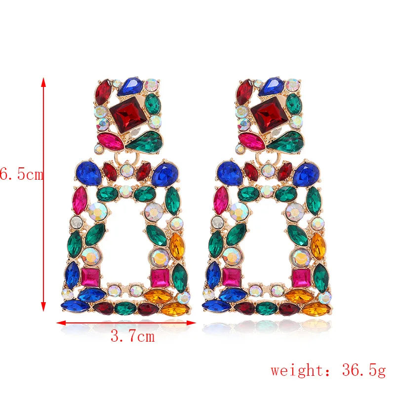 Zayna Statement Clip On Earrings