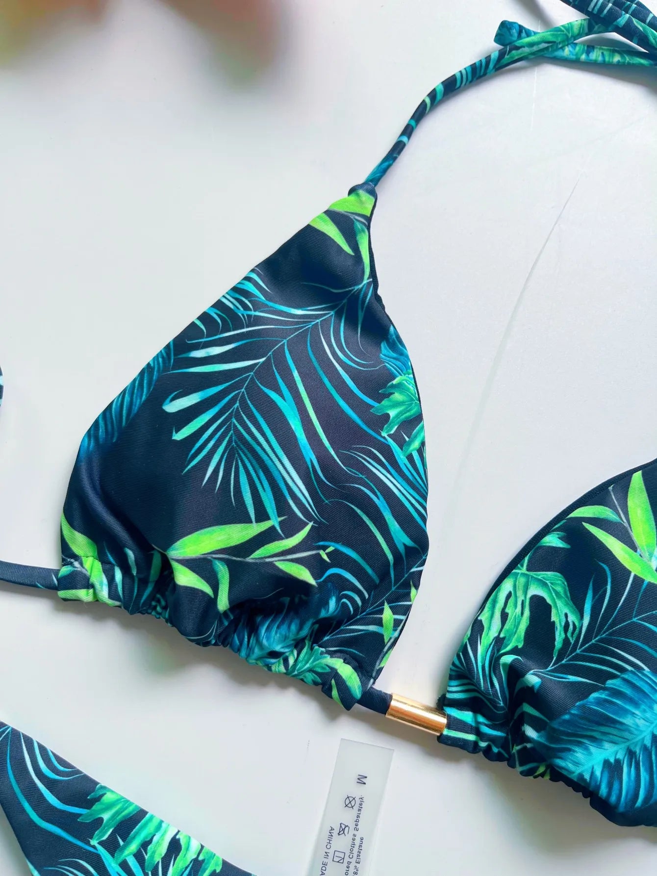RUOTONSEPT New Sexy Print Bandage Bikini Set Women's Swimsuit Two-piece Triangle Halter Swimwear Bathing Suit Brazilian Biquinis