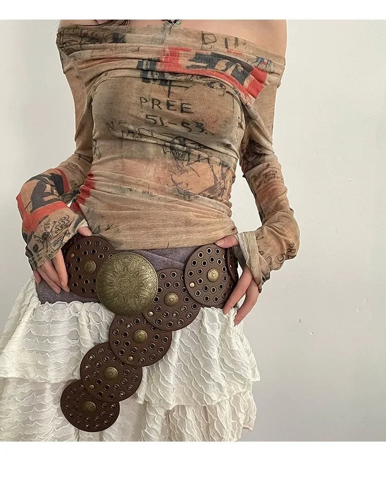 Xenia Wide Festival Belt