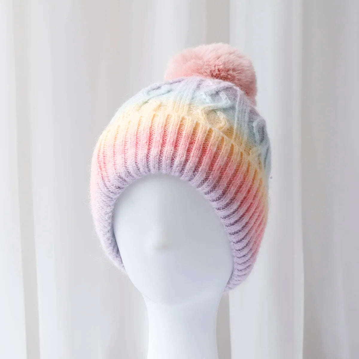 Arctic Luxe Pom Beanie