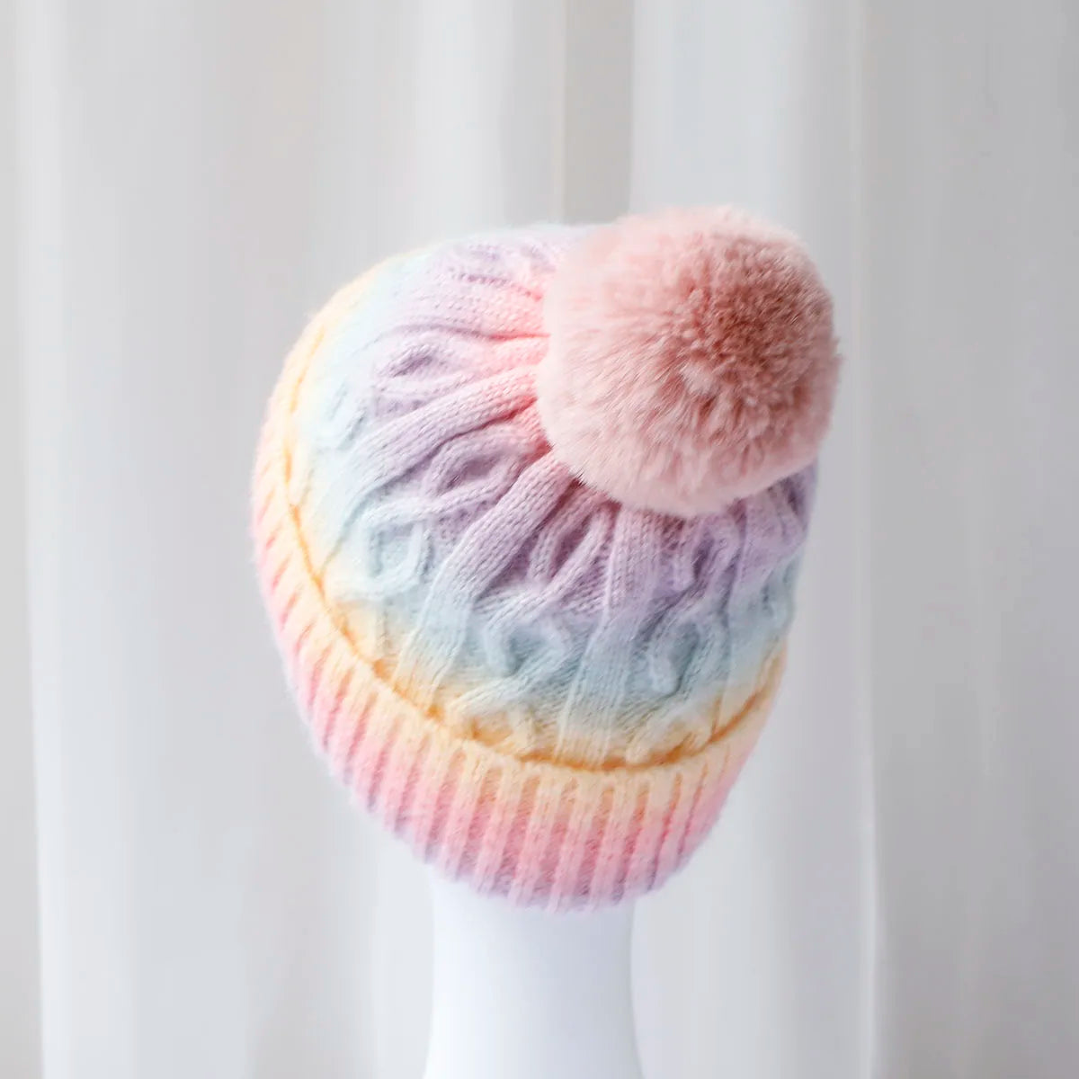 Arctic Luxe Pom Beanie