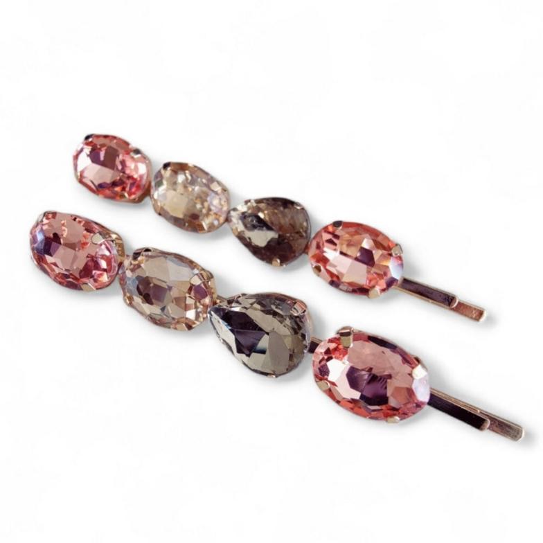 Anya Hair Slides in Copper