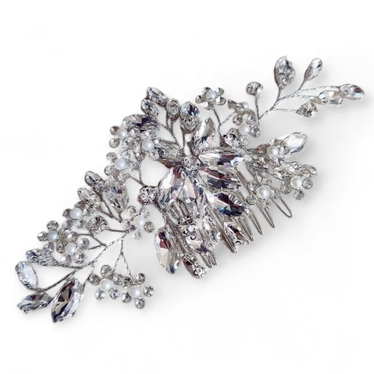 Evangeline Bridal Hair Piece