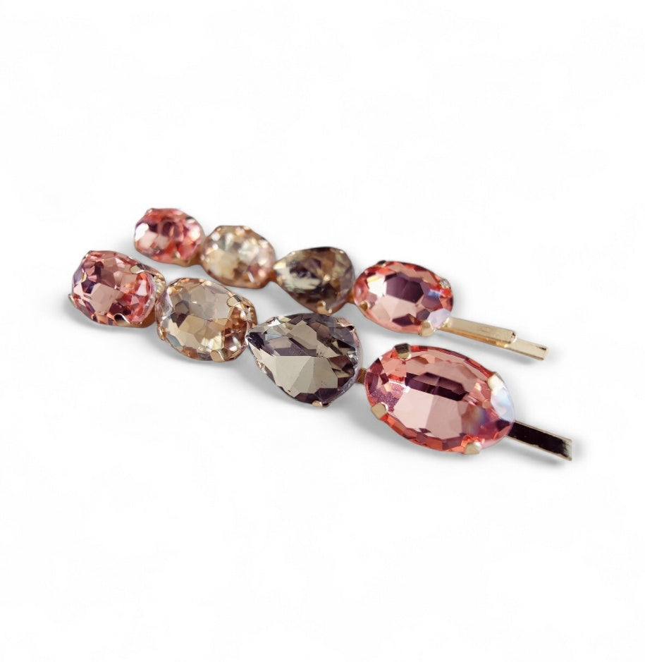 Anya Hair Slides in Copper