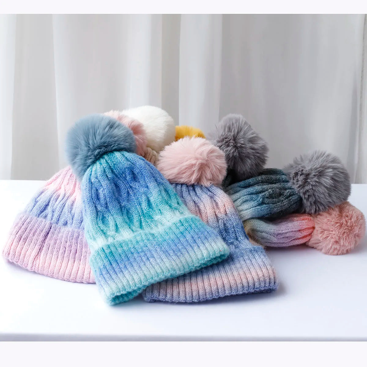 Arctic Luxe Pom Beanie