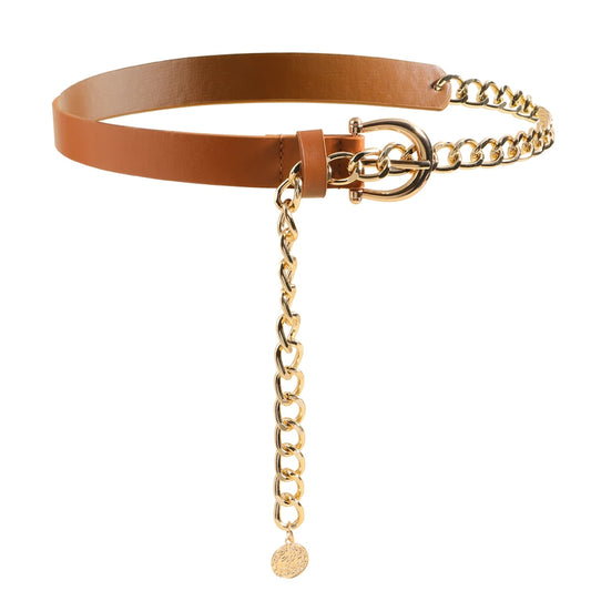 Charis Metal Waist Chain Belt