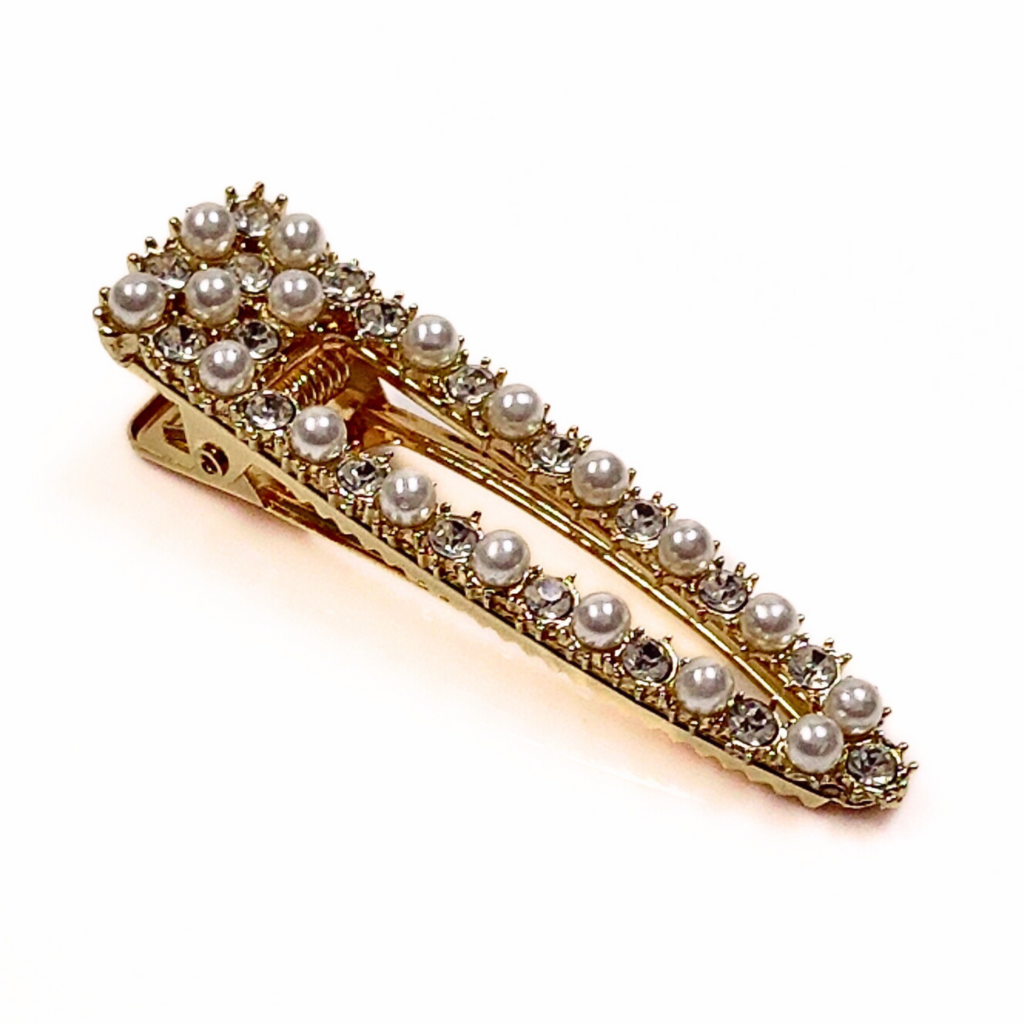 Naiya Gold Pearl Hair Clip