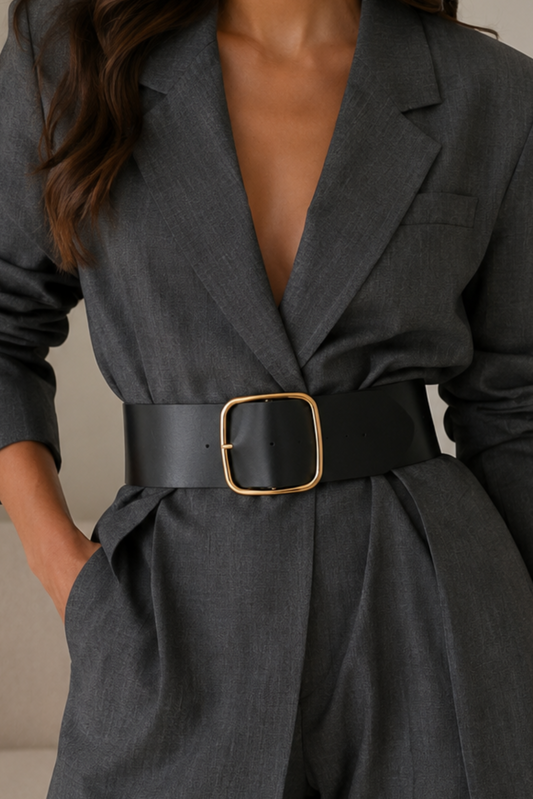 The 'Ismini' Belt in Black